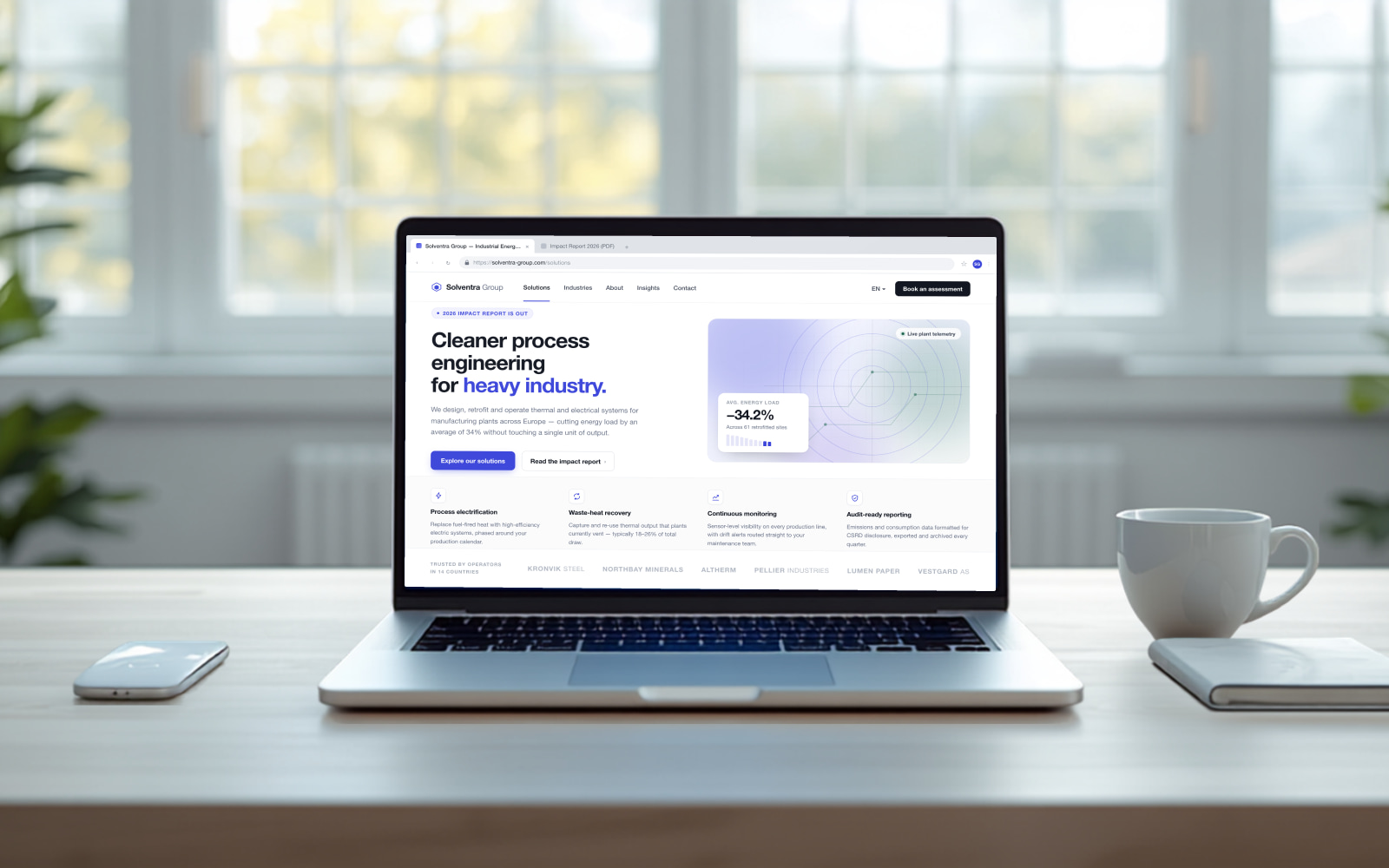 Corporate Website Redesign